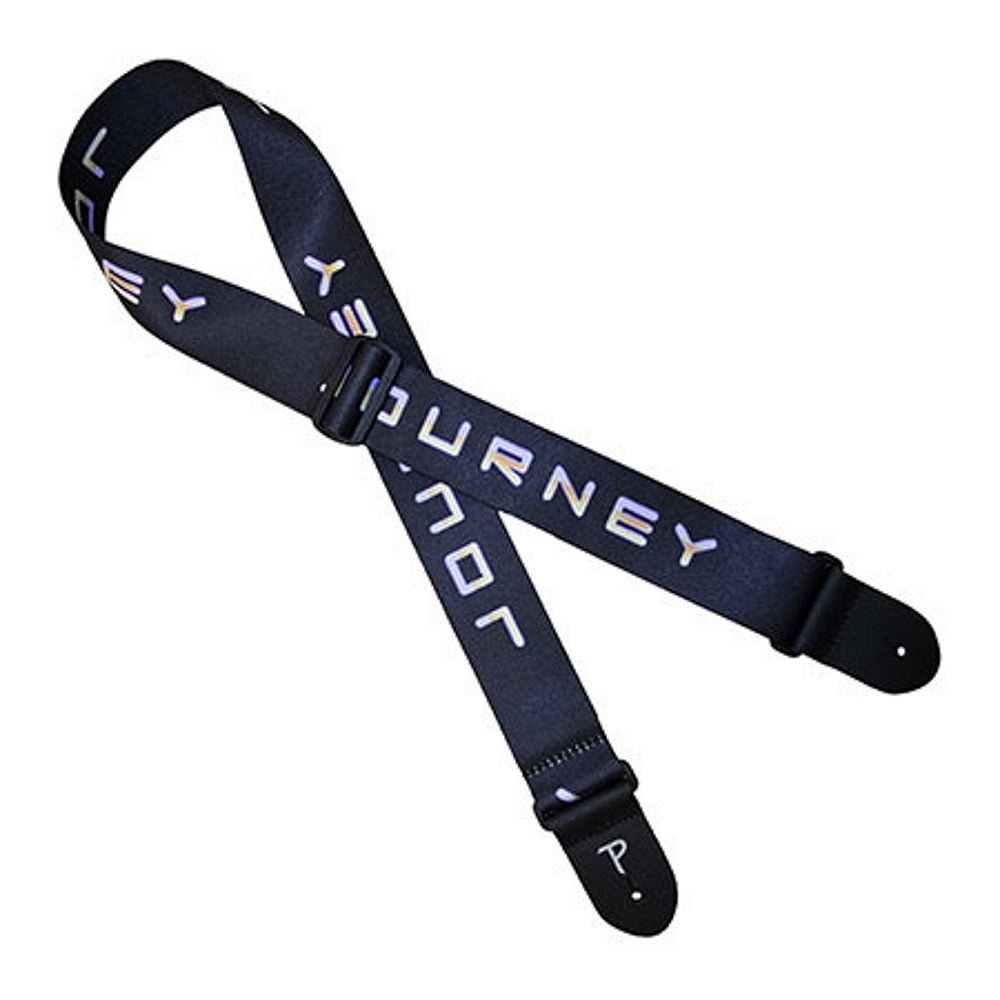 JOURNEY ジャーニー (デビュー 50周年 ) - LOGO / POLY STRAP / ギターストラップ - PGS